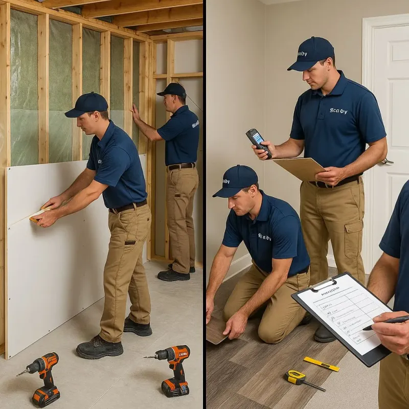 Repairs and Reconstruction process in Sun Valley, AZ